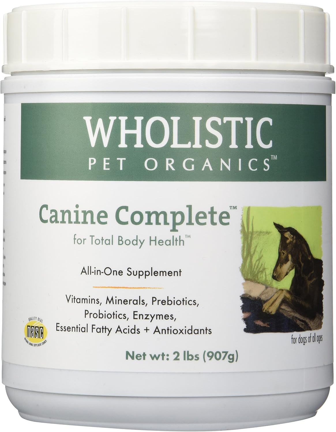 Organic Dog Vitamins - 2 Lb - 90 Scoops | Canine Complete - Daily Dog Multivitamin with Prebiotics, Probiotics for Immune Support, Skin Coat, Digestion, & Joint Health - Image 5