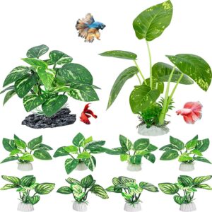 MyLifeUNIT Betta Fish Tank Decor, 1...