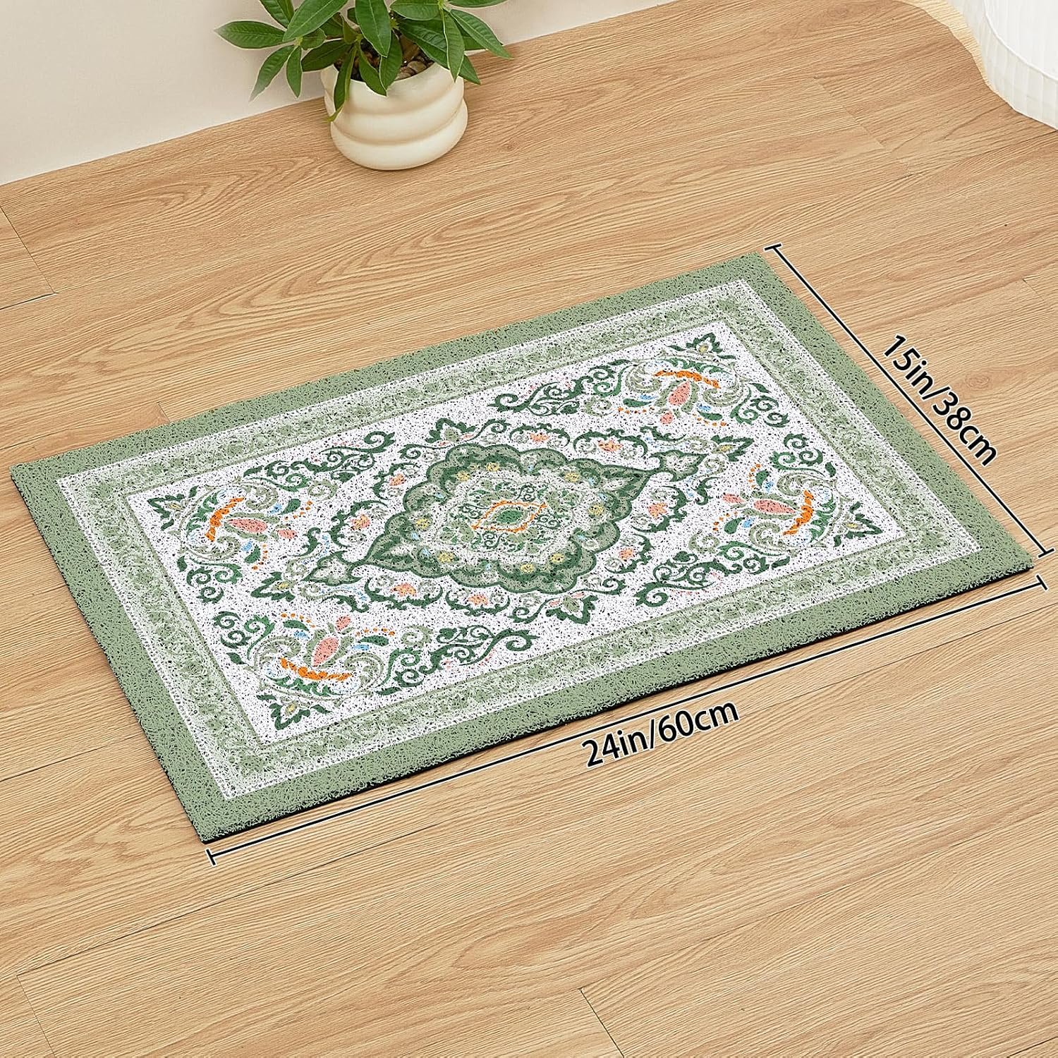 Unicorn Catcher 24"x15" Cat Litter Mat Non-Slip Washable Litter Box Mat | High-Density PVC Litter Catcher Mat Efficiently Traps Scattered Litter From Paws To Keep Floors Clean - Image 6