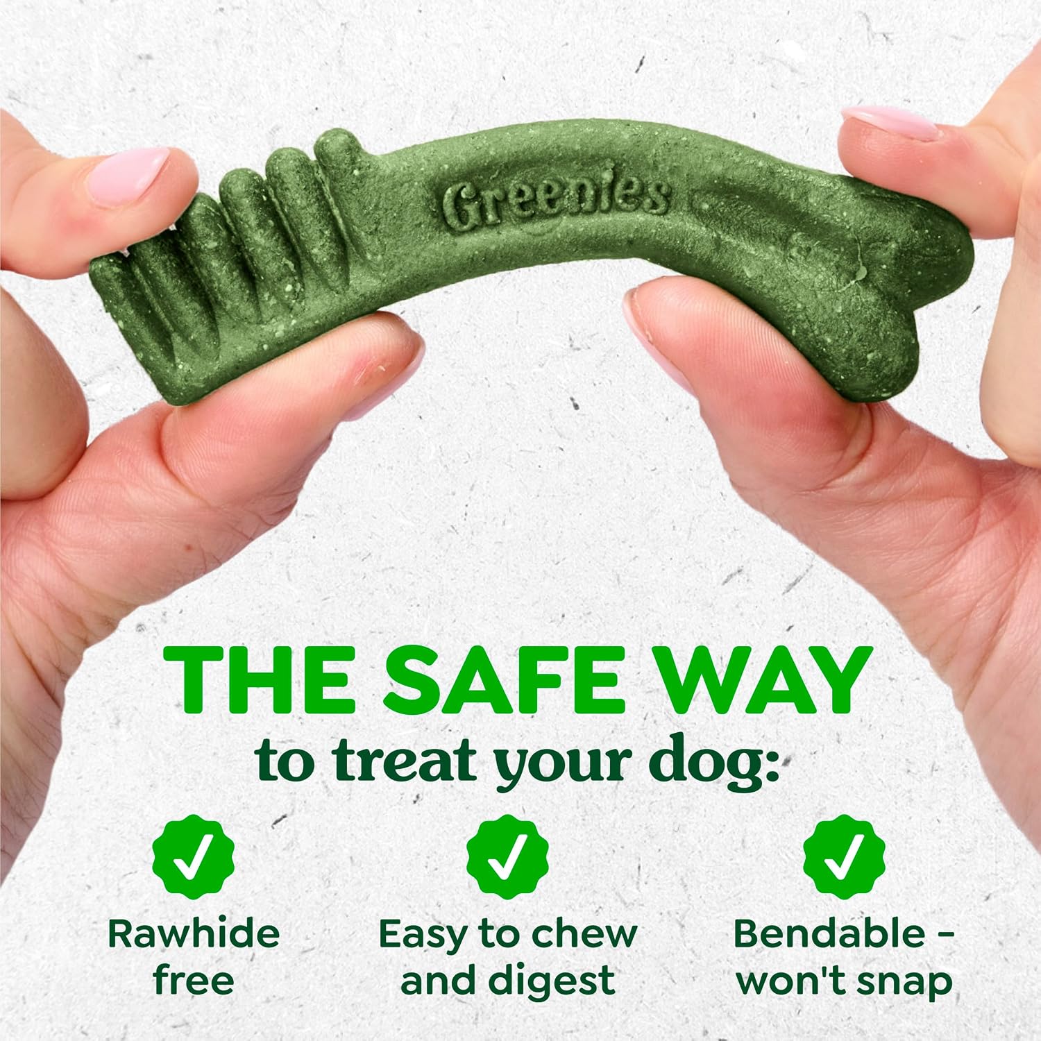 Greenies Teenie Original Natural Dental Dog Treats, Chicken, 43 Count | Clinically-proven, veterinarian-recommended, 47% less tartar & 40% less plaque in 28 days, for dogs 5-15 lbs, 12 oz. Pack - Image 8