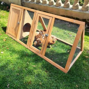 Rabbit Hutch Outdoor Chicken Coop R...