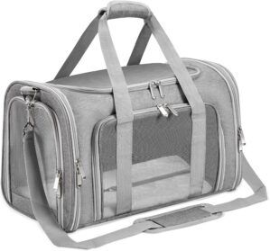 Soft-Sided Cat/Dog/Pet Carrier, Col...