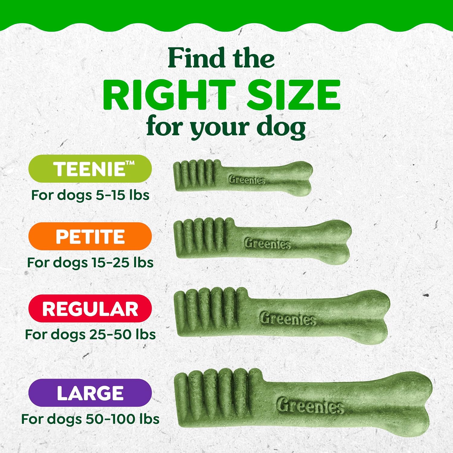 Greenies Teenie Original Natural Dental Dog Treats, Chicken, 43 Count | Clinically-proven, veterinarian-recommended, 47% less tartar & 40% less plaque in 28 days, for dogs 5-15 lbs, 12 oz. Pack - Image 12