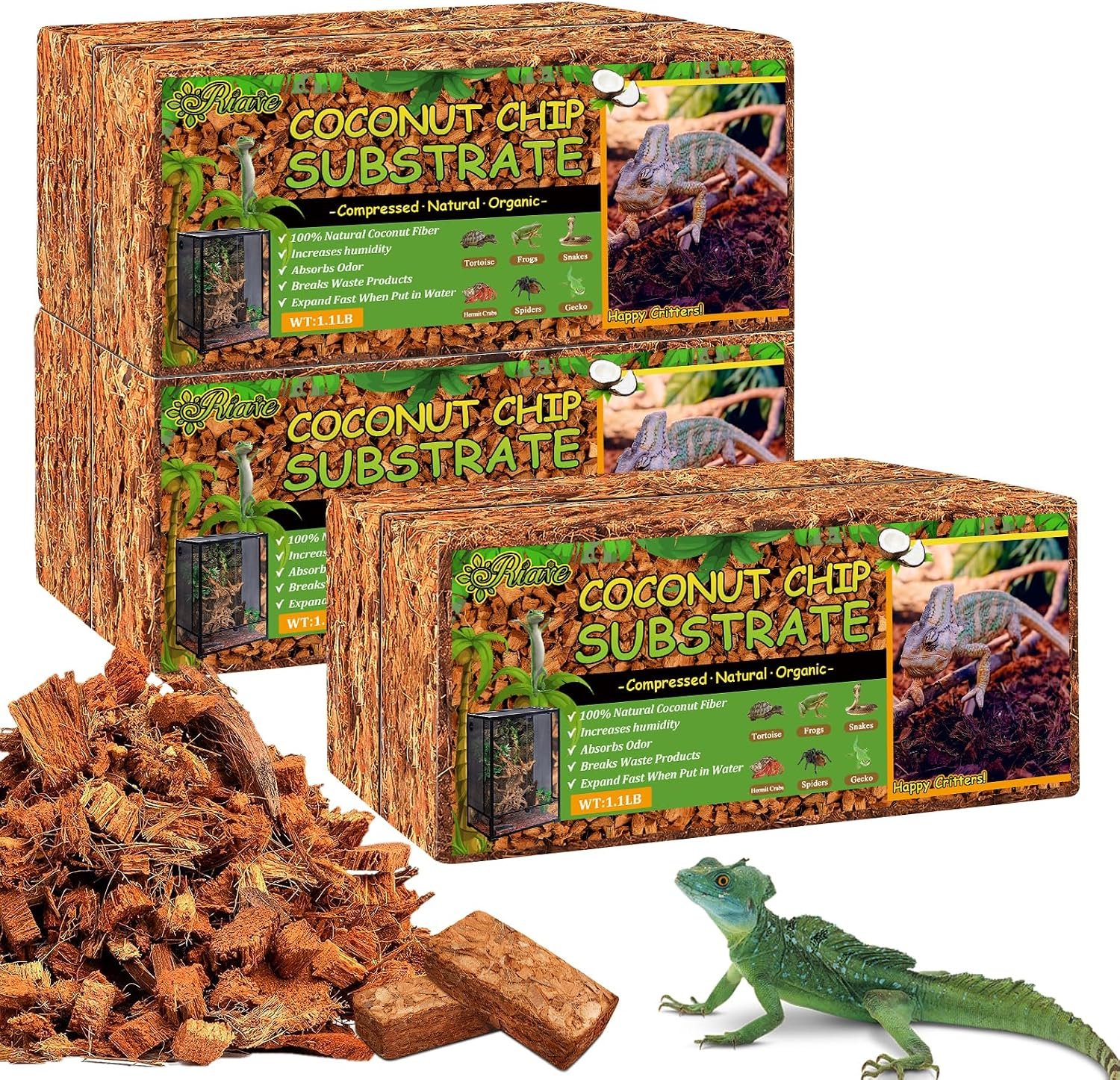 Riare 6 Pack Natural Coconut Chip S...