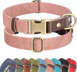Didog Soft PU Leather Dog Collar fo...