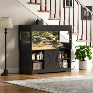 Herture 120 Gallon Reptile Tank wit...