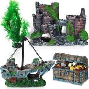 Wenqik Aquarium Decorations Large, ...