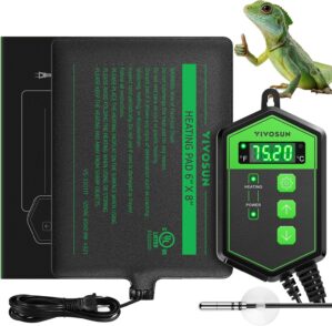 VIVOSUN Reptile Heating Pad 6×...