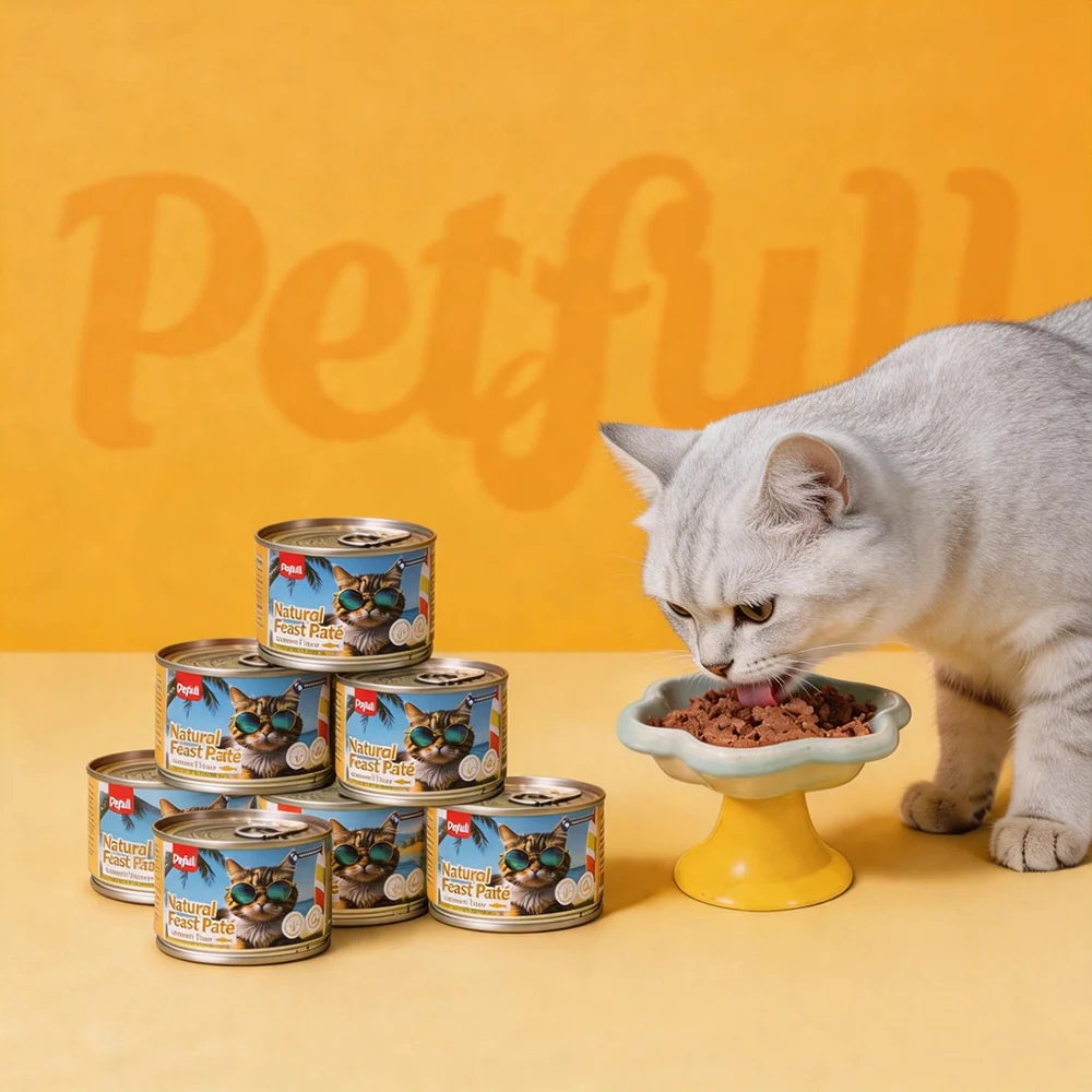 4 Flavors Cat & Dog Wet Food 170g x24 Cans