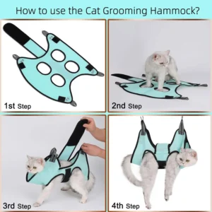 New Pet Cat Grooming Hammock Helper Cat Dog Hammock Dogs Repairing Nails In Beauty Hammock Restraint Bag Pet Accessories