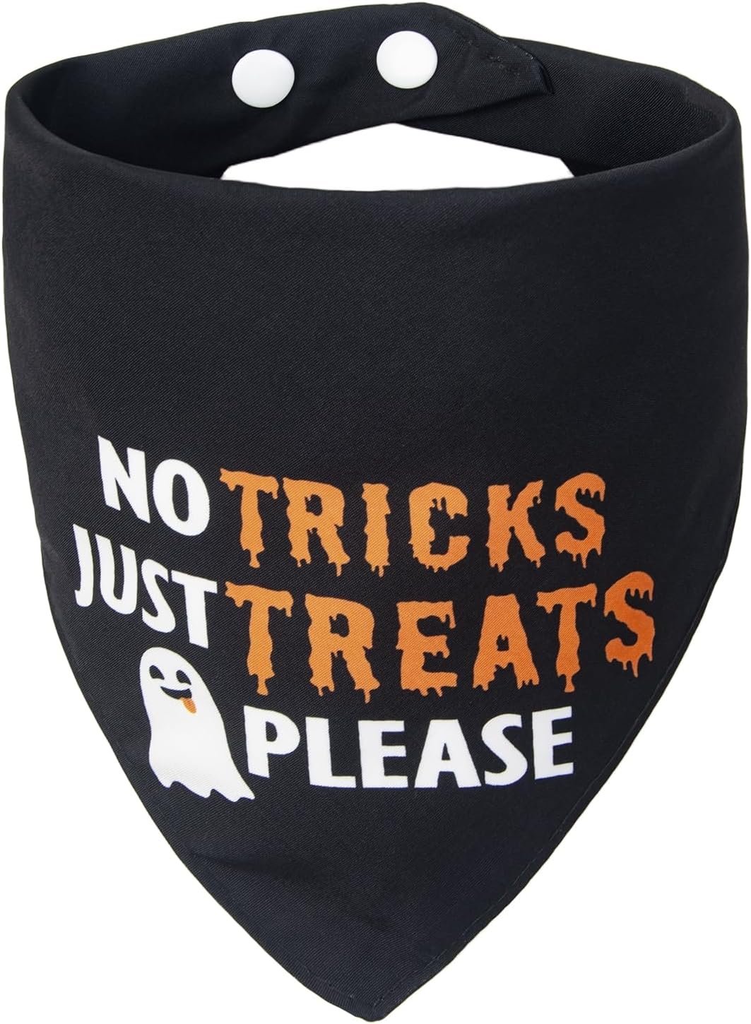 Halloween Dog Bandanas No Tricks Ju...