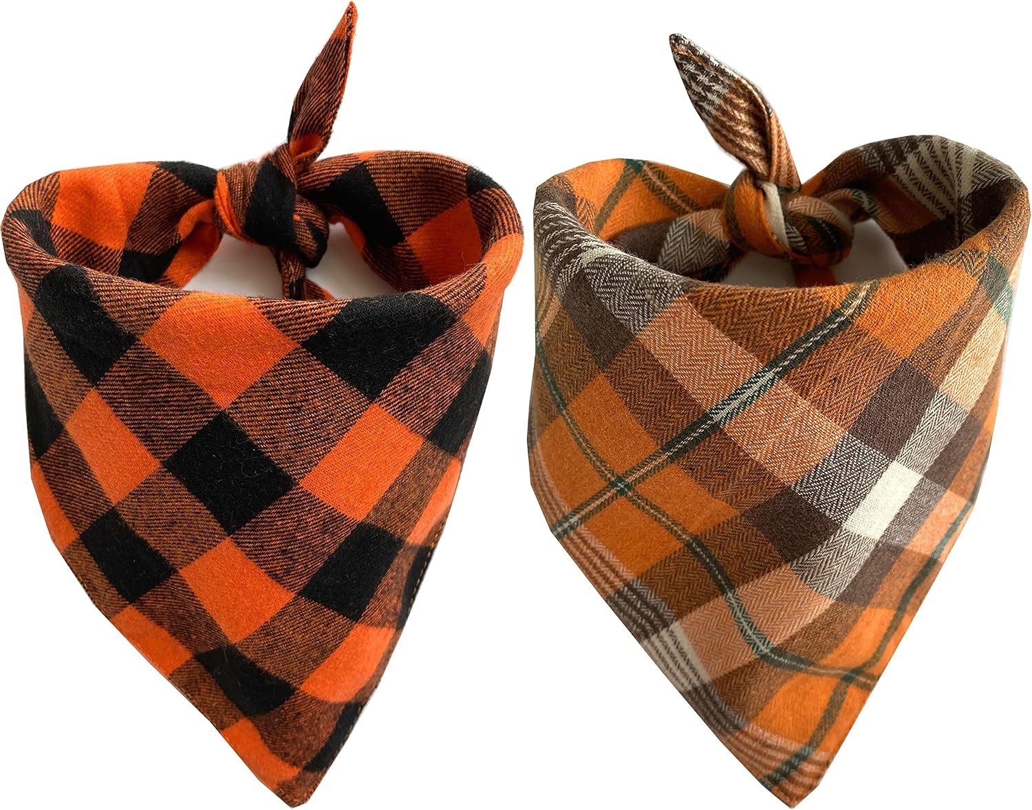 Realeaf Fall Dog Bandanas 2 Pack, O...