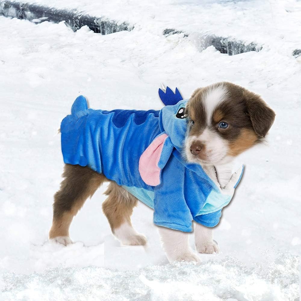 Dog Costumes for Halloween, Funny Cartoon Pet Outfit for Christmas -S - Image 3
