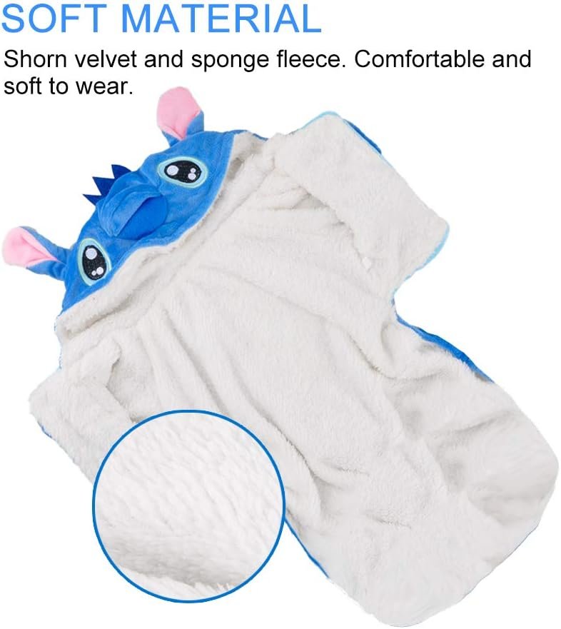 Dog Costumes for Halloween, Funny Cartoon Pet Outfit for Christmas -S - Image 6