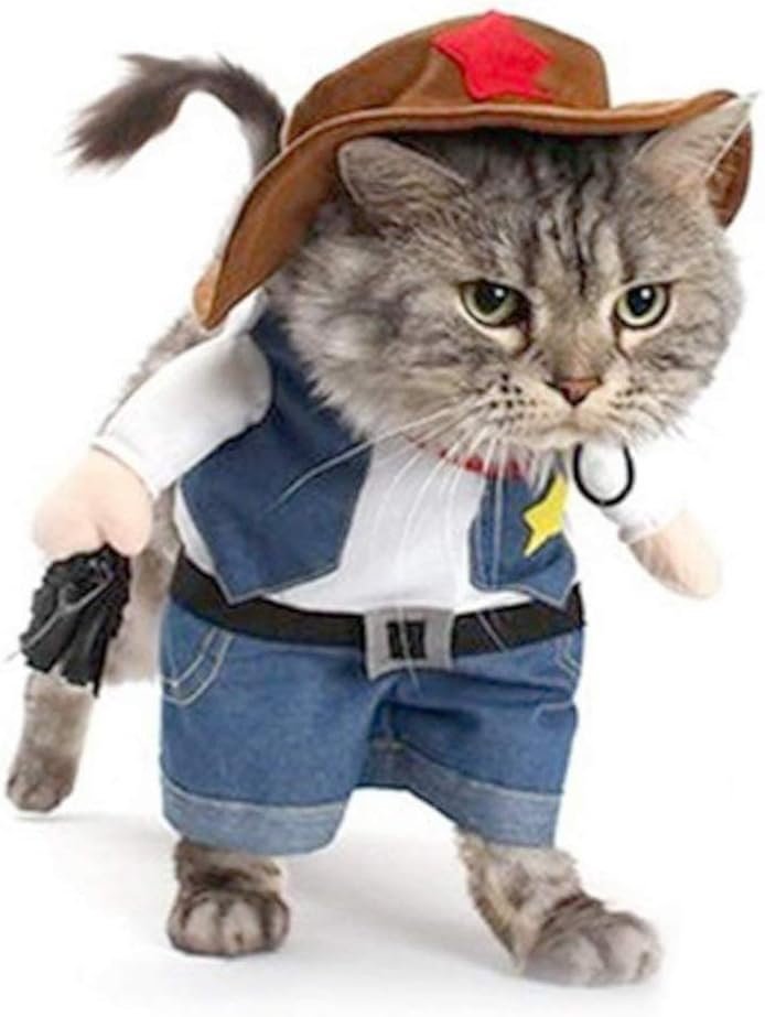 NACOCO Cowboy Dog Costume with Hat ...