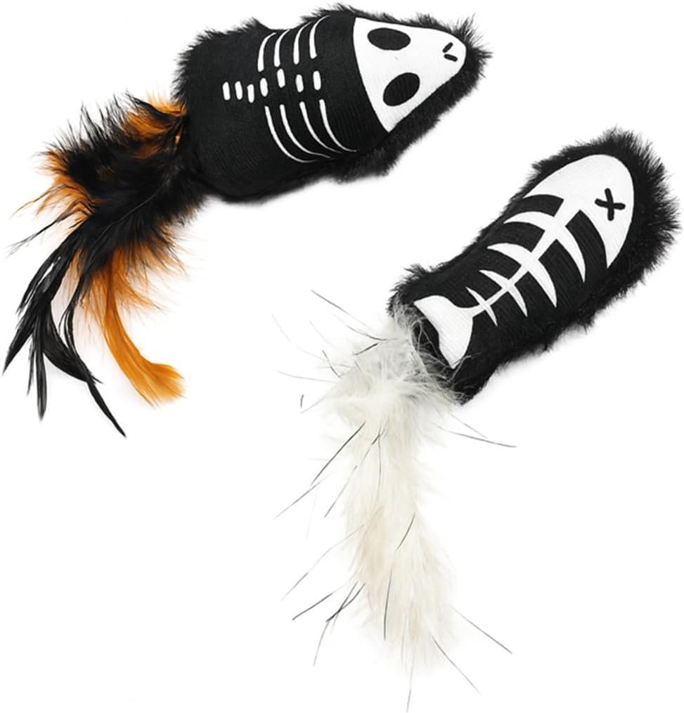 Halloween Cat Toys – 2-Pack Inter...