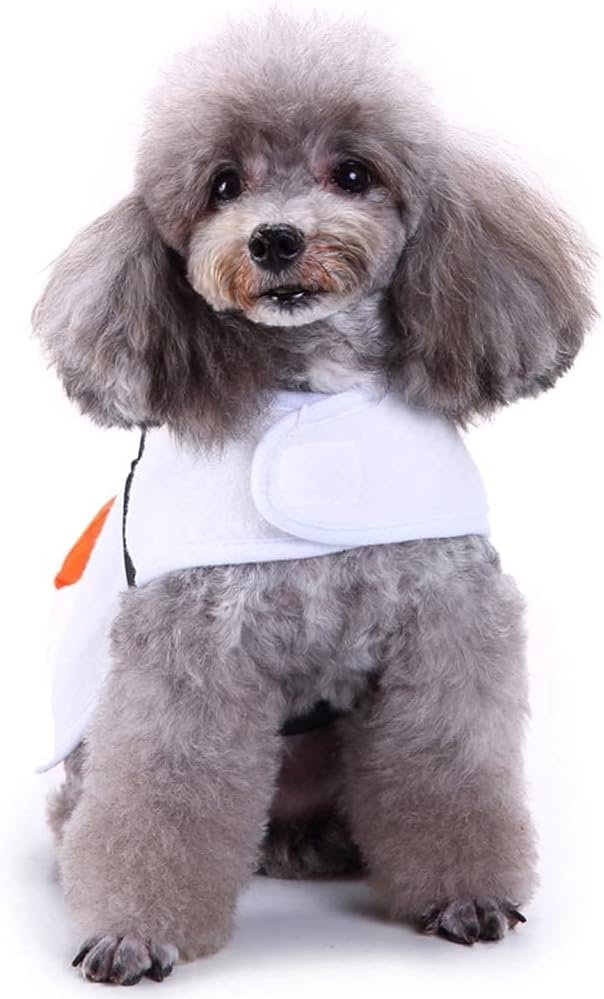 Halloween Fancy Fleece Dogs Cats Warm Costumes Coat Shrimp Sushi for Teddy, Pug, Chihuahua, Shih Tzu, Yorkshire Terriers, Papillon V-Sushi L - Image 7