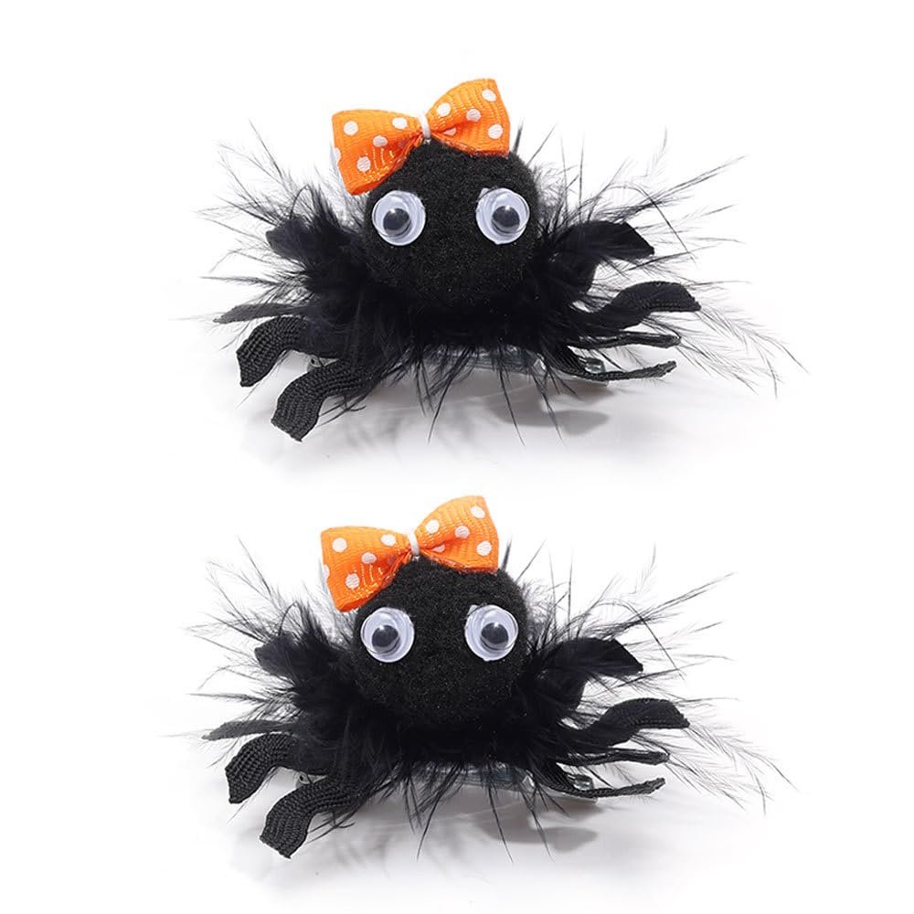 Halloween Spider Hair Clips, Girls ...