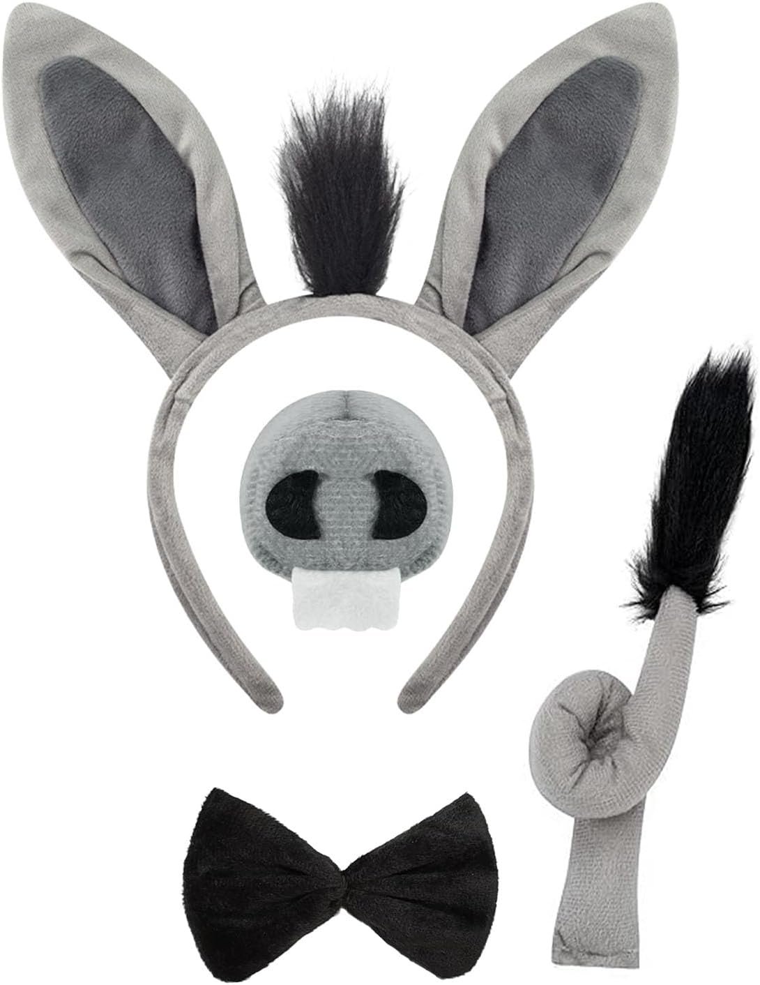 Rat Costume Set, Mouse Ears Headban...