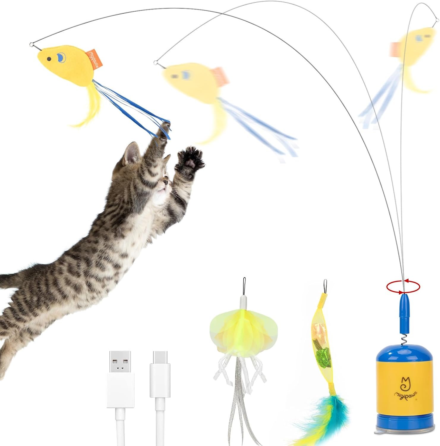 Migipaws Interactive Automatic Cat ...