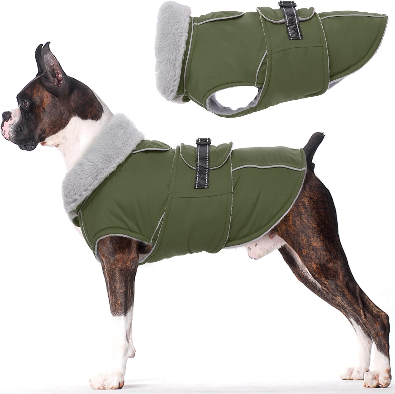 Lelepet Dog Coats for Medium Dogs W...