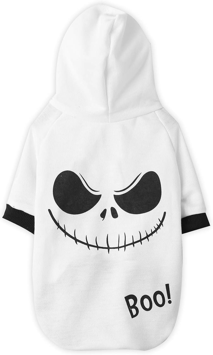Dog Halloween Hoodies Pet Cute Ghos...
