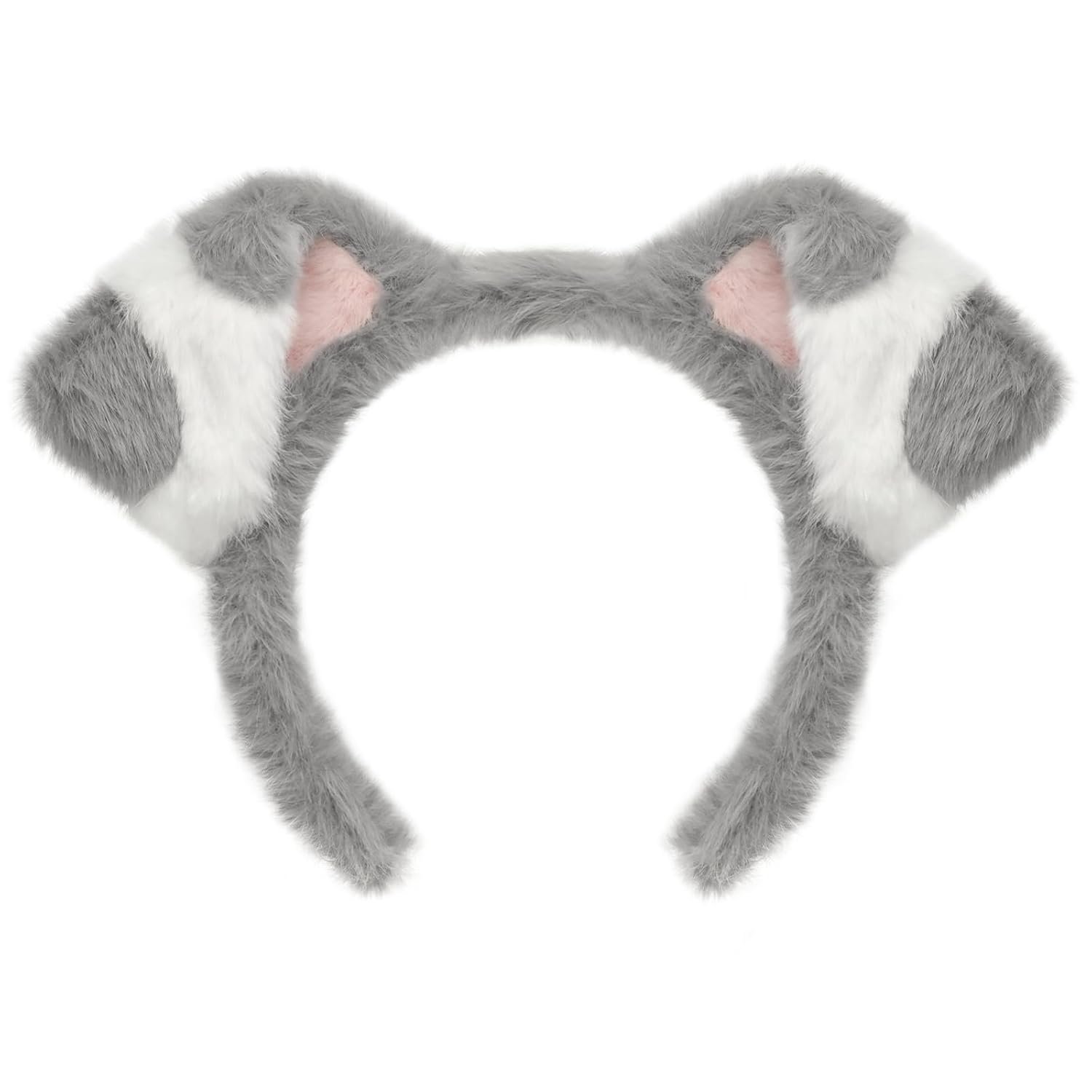 Beviliu Dog Ears Headband, Schnauze...