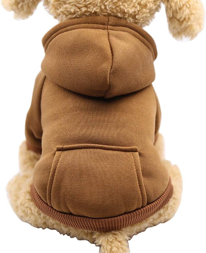 Soft Dog Hoodies for Small Dogs, Wa...