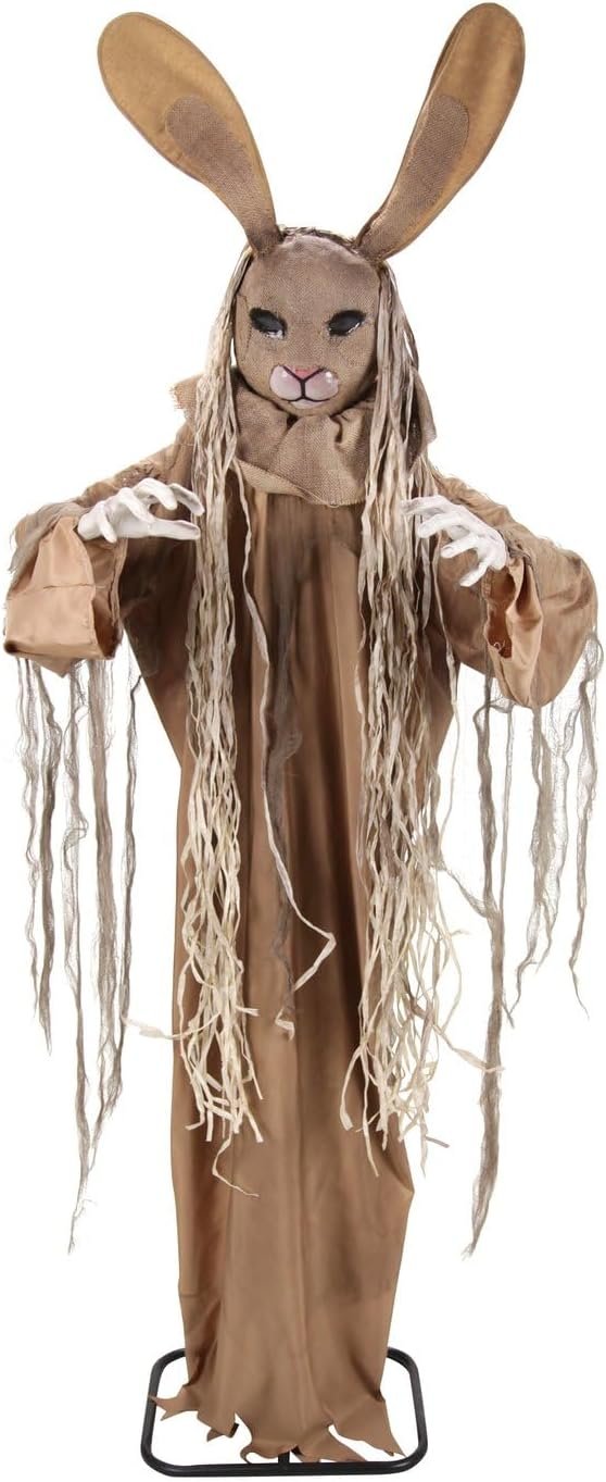 Haunted Hill Farm 5.6-Ft. Brown Rab...