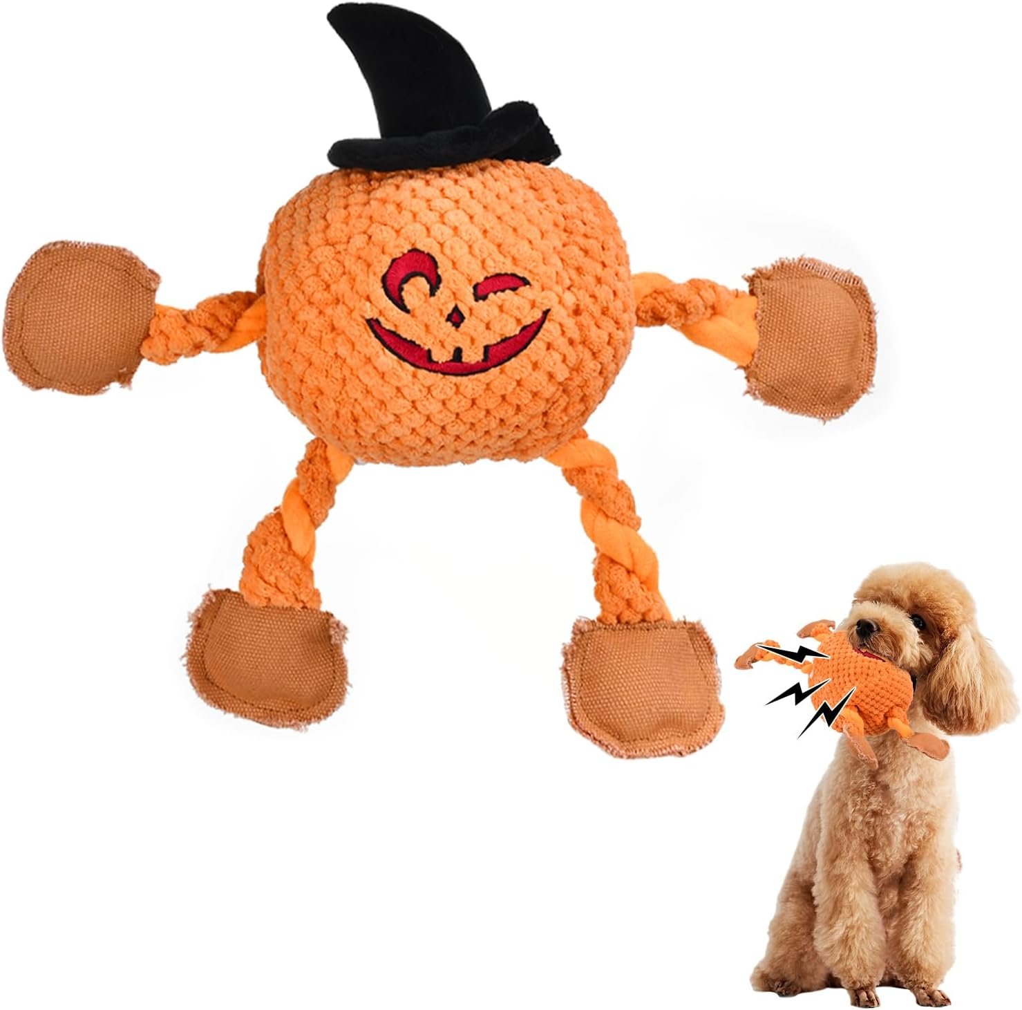 Halloween Dog Squeaky Toy Dog Hallo...