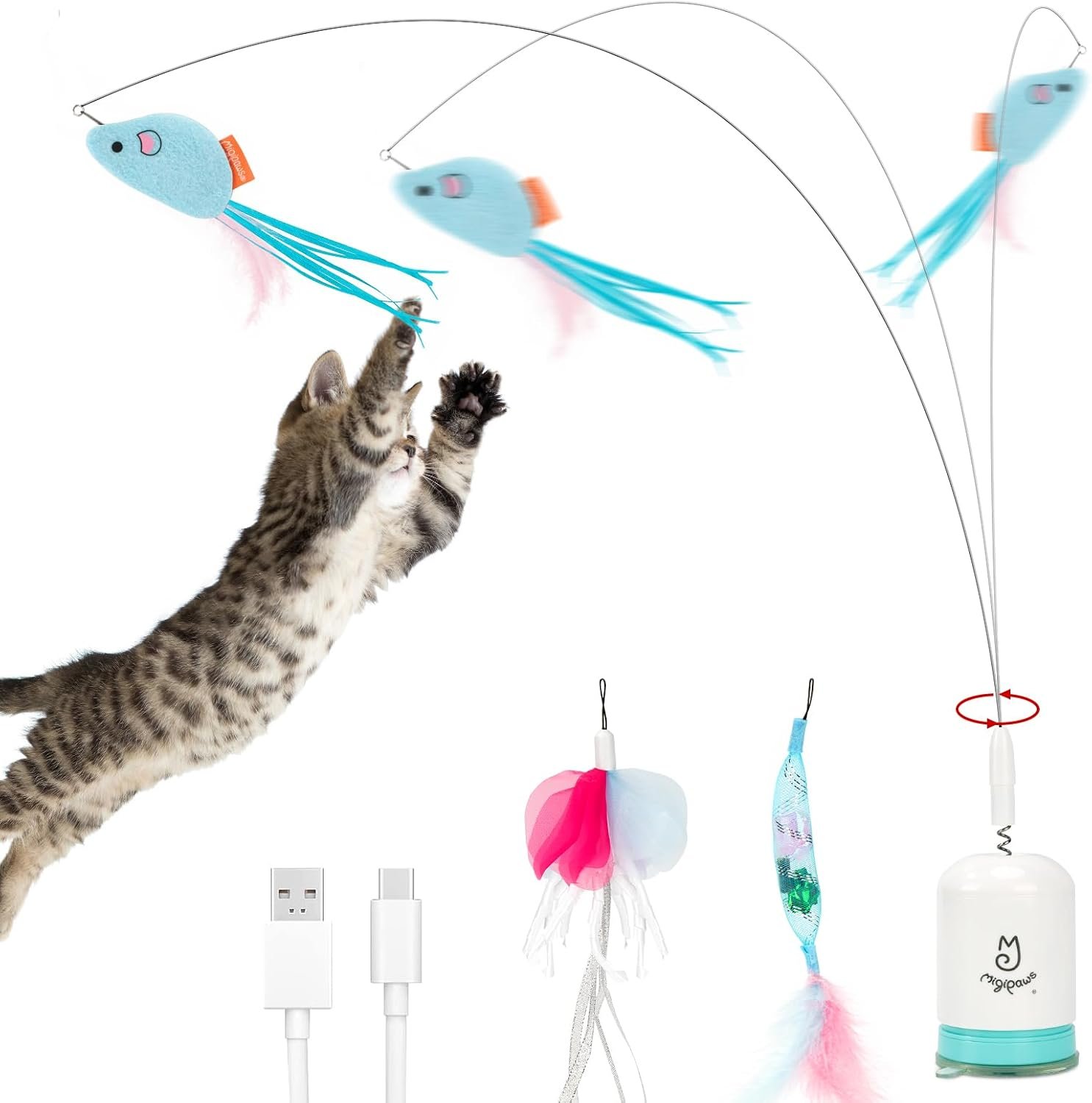 Migipaws Interactive Automatic Cat ...