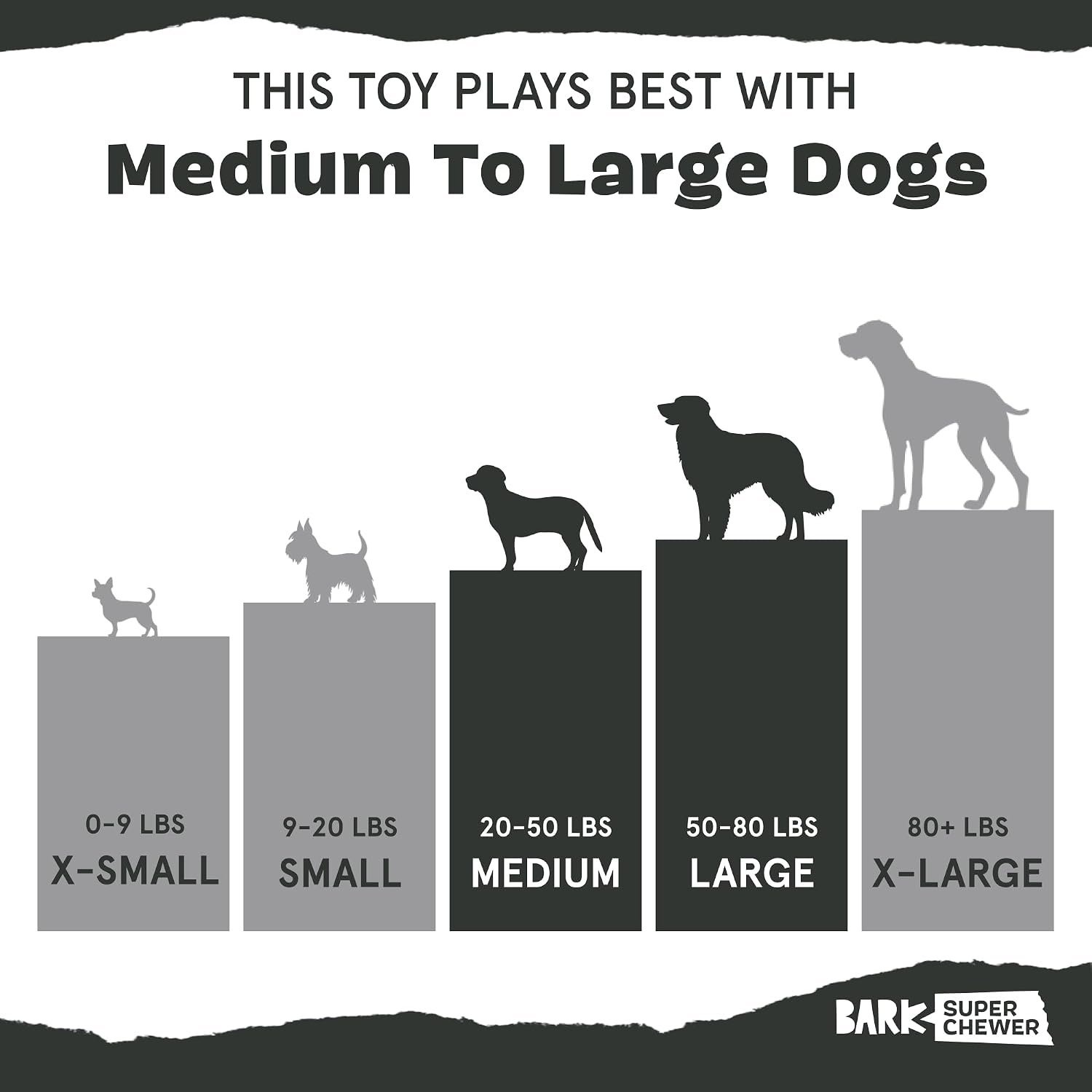 BarkBox Dogness Monster Super Chewer - Toy for Medium and Large Dogs - Image 6