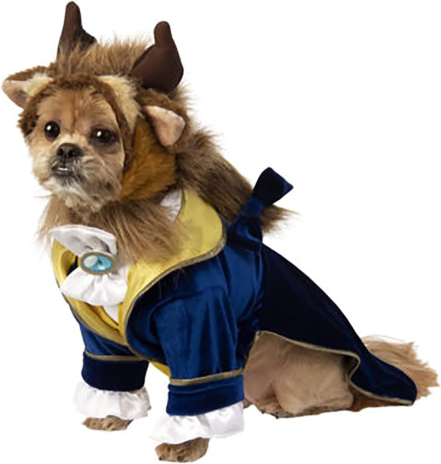 Rubies at Party City Disney's Beauty & The Beast: Beast Pet Costume for for Dogs or Cats, XXXL - Image 3