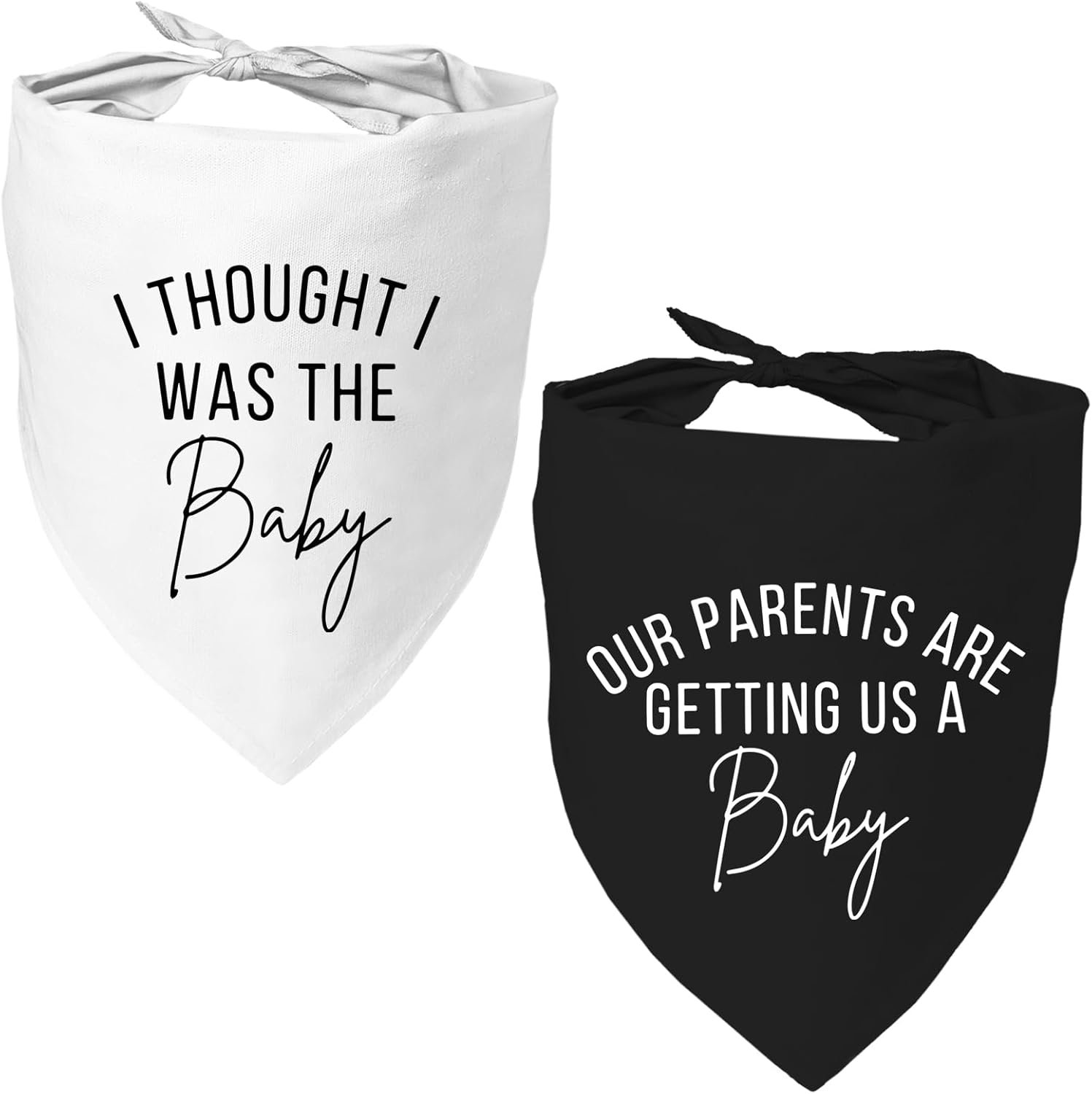 2 Pack Dog Bandanas for Pregnancy A...
