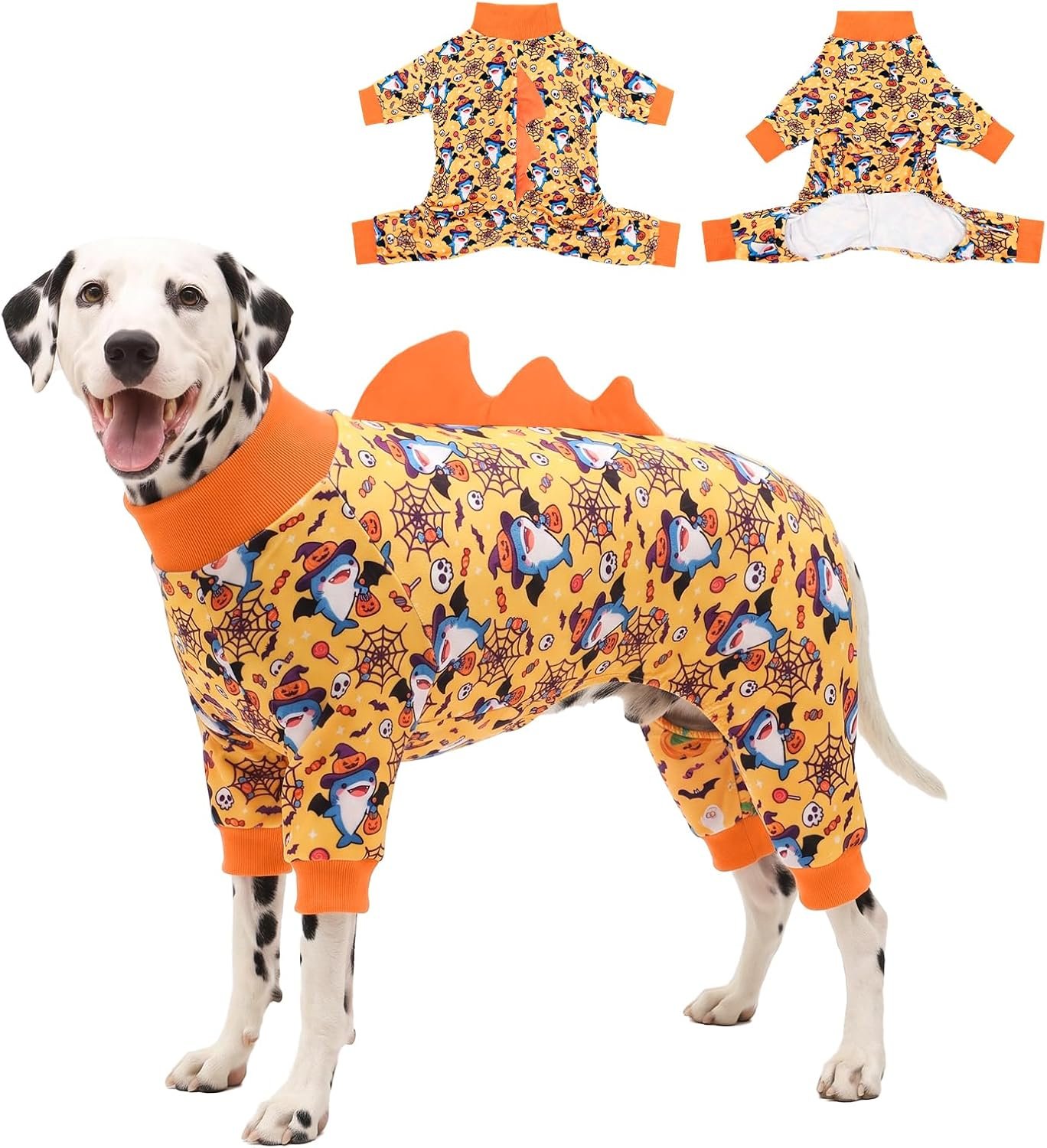Halloween Shark Costume Dog Pajamas...