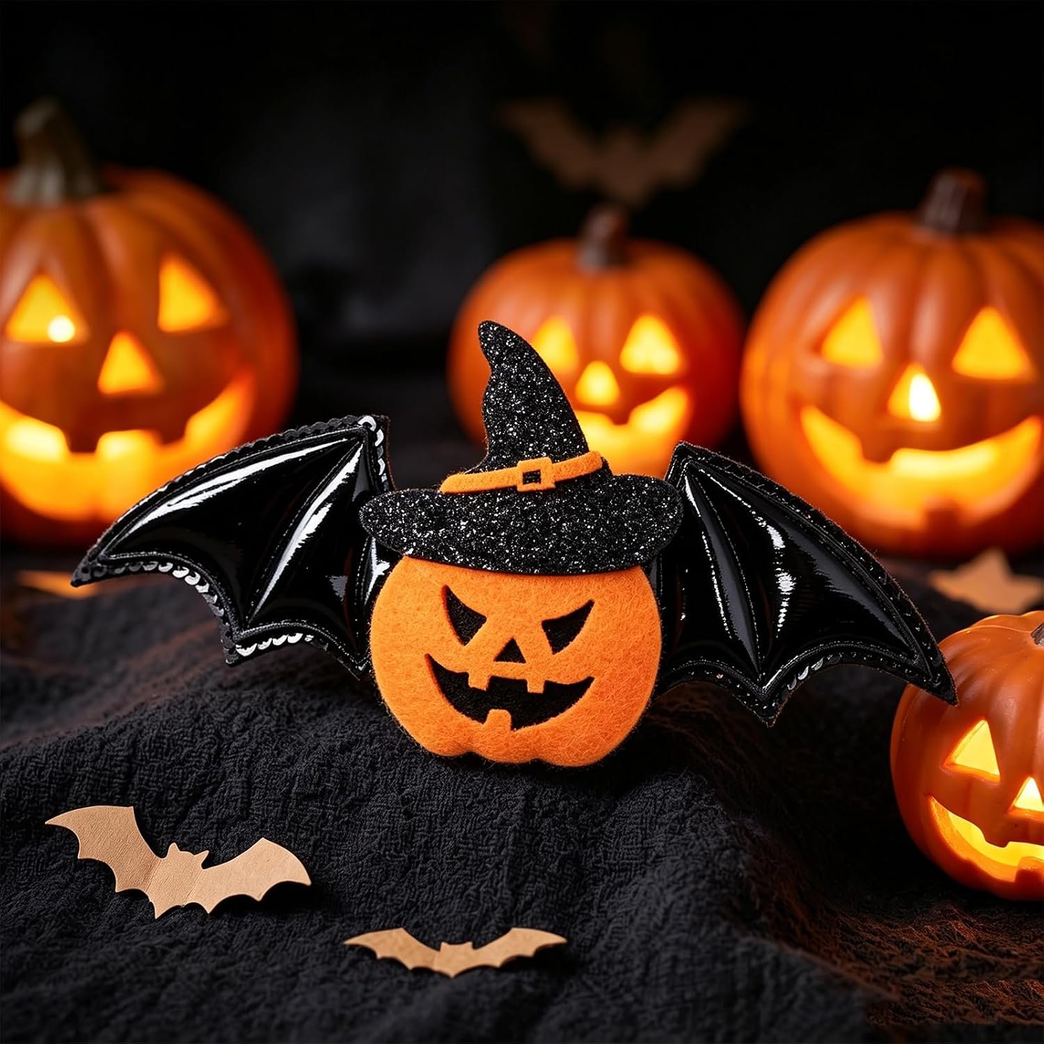 Mruq 50 Pcs Halloween Dog Collar & Bows for Small Medium Puppies - Image 8