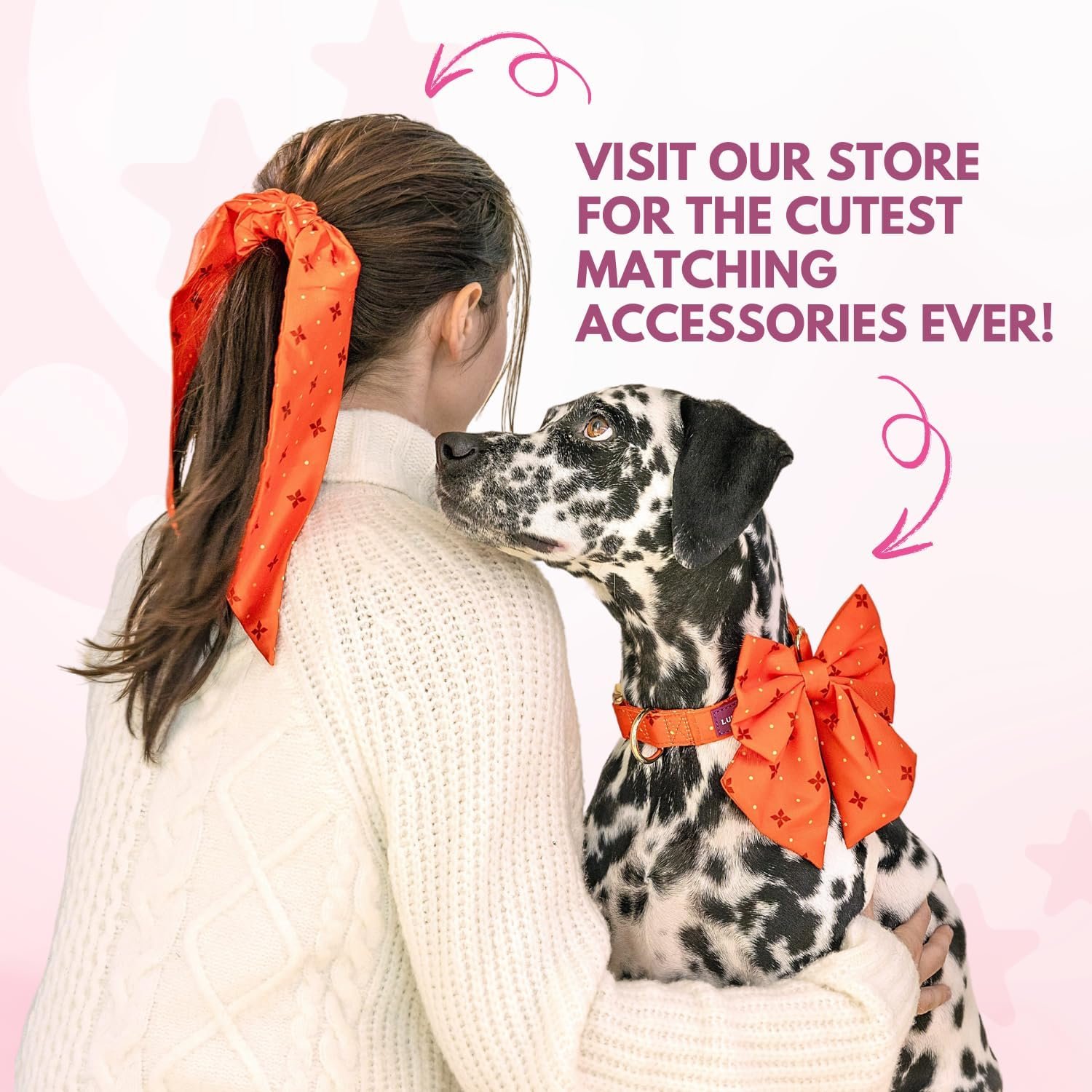 LunaMarie - Luxury Pet Birthday Bandanas -Premium & Silky Poly Fabric | 100% Handmade | Custom Shape Dual Layered (Birthday Girl, Small) - Image 7