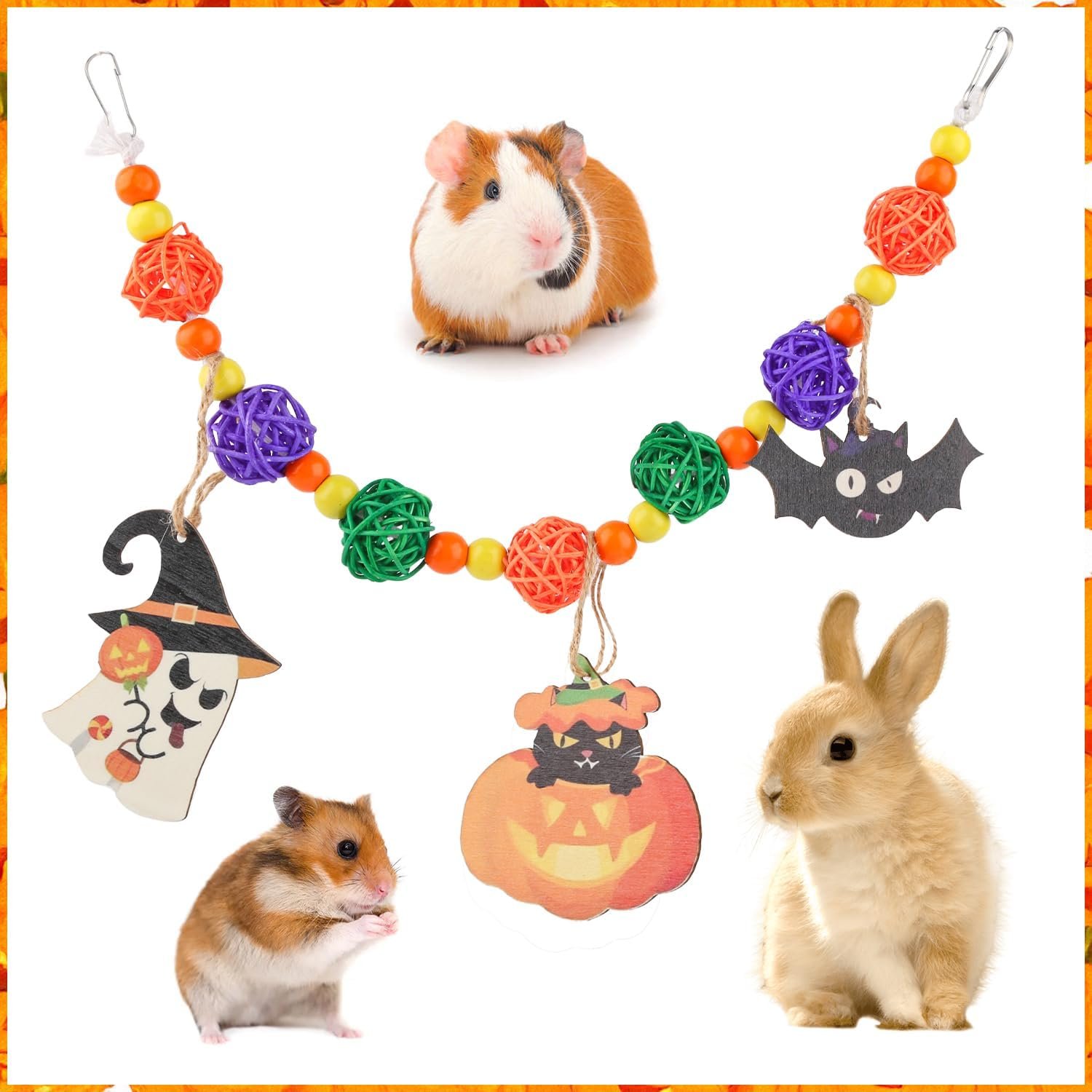 Abizoo Halloween Guinea Pig Bunny T...