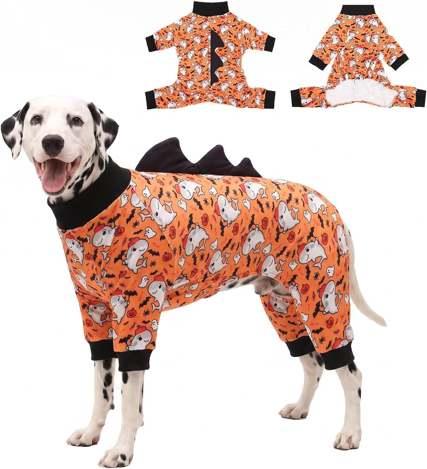 Halloween Shark Costume Dog Pajamas...