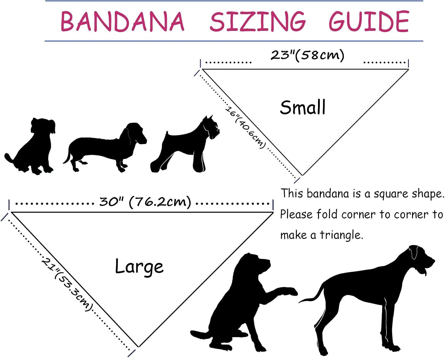 ARING PET Halloween Dog Bandanas, Cotton Pink Pumpkin Pet Bandanas Cute Triangle Bibs Scarf for Small Medium Large Boy Girl Dogs and Cats-L - Image 5