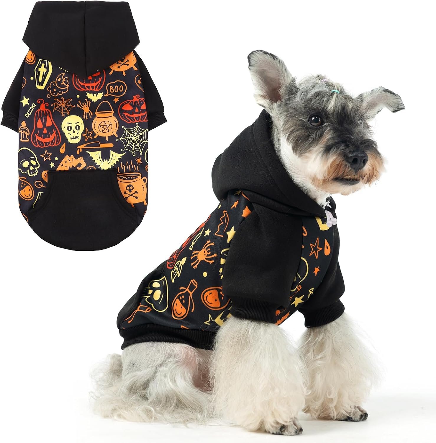 KOOLTAIL Halloween Dog Hoodie Sweat...