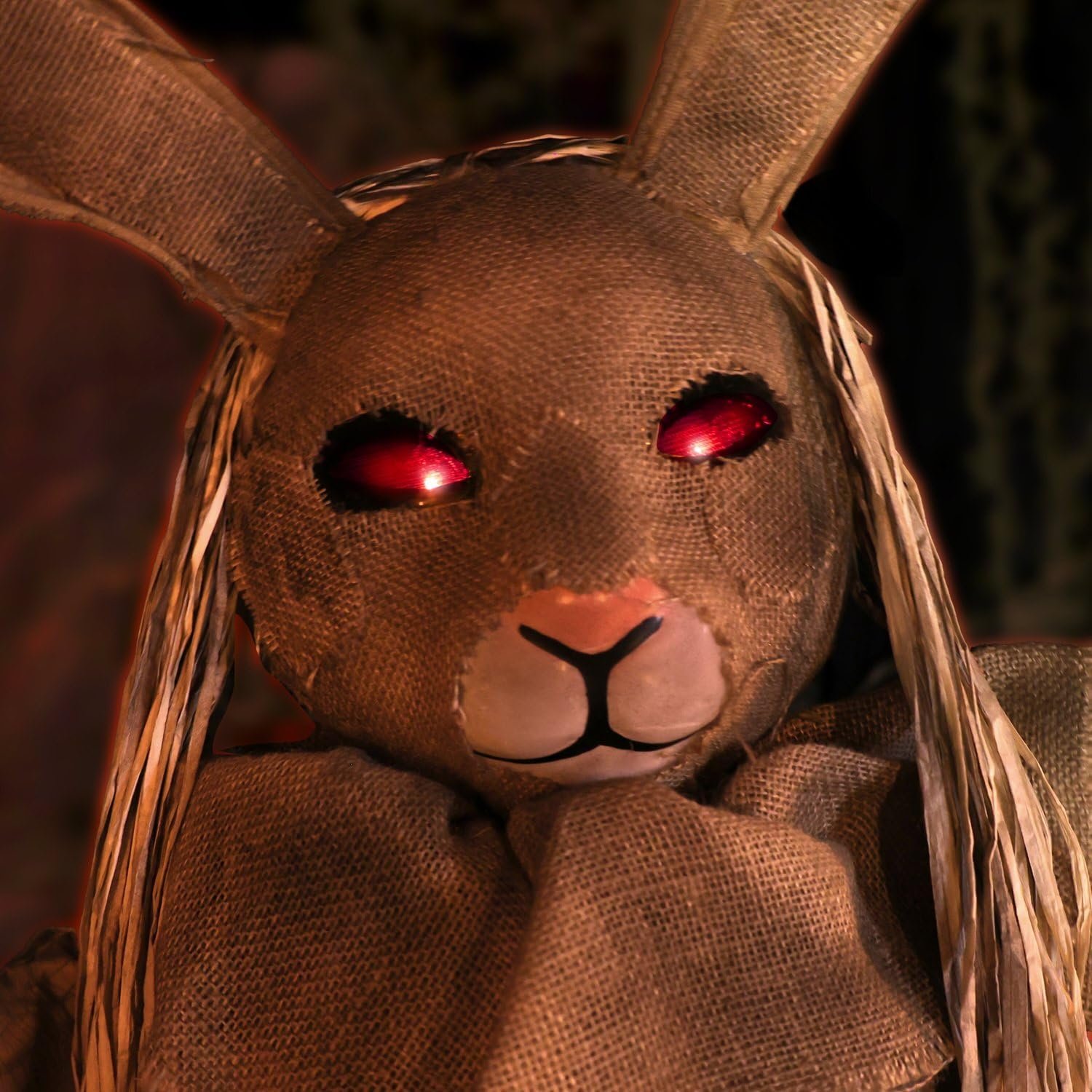 Haunted Hill Farm 5.6-Ft. Brown Rabbit Halloween Animatronic - Image 11