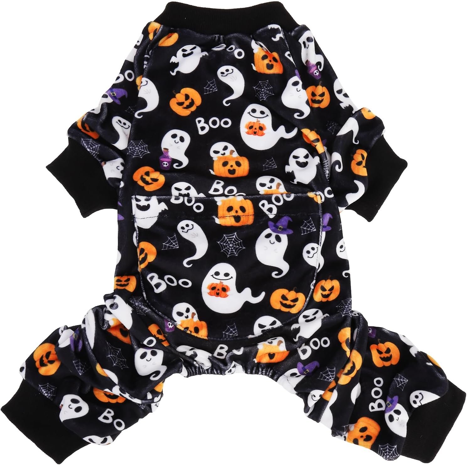 PUPTECK Soft Fleece Halloween Dog P...