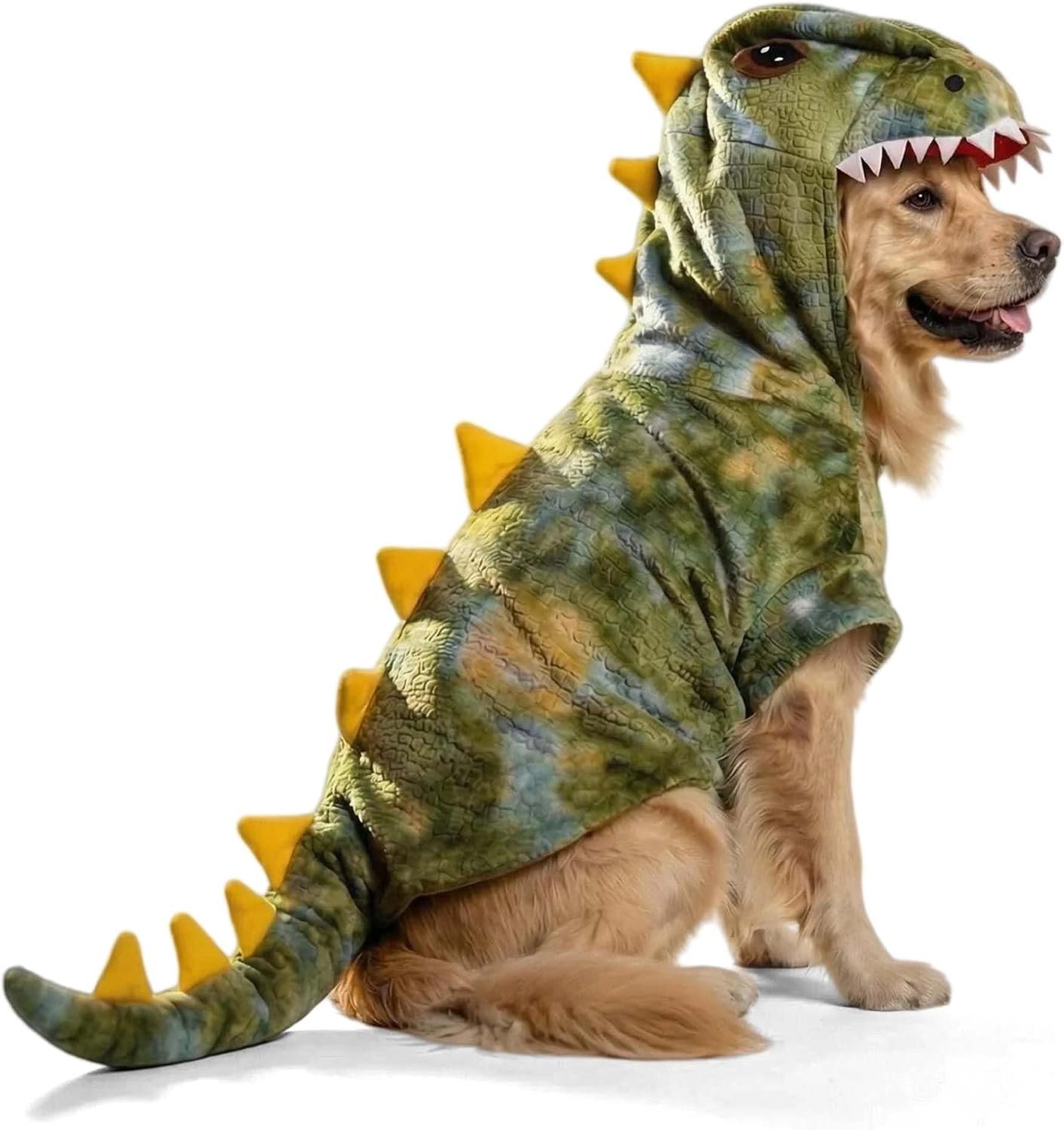 Halloween Large Dog Dinosaur Costum...