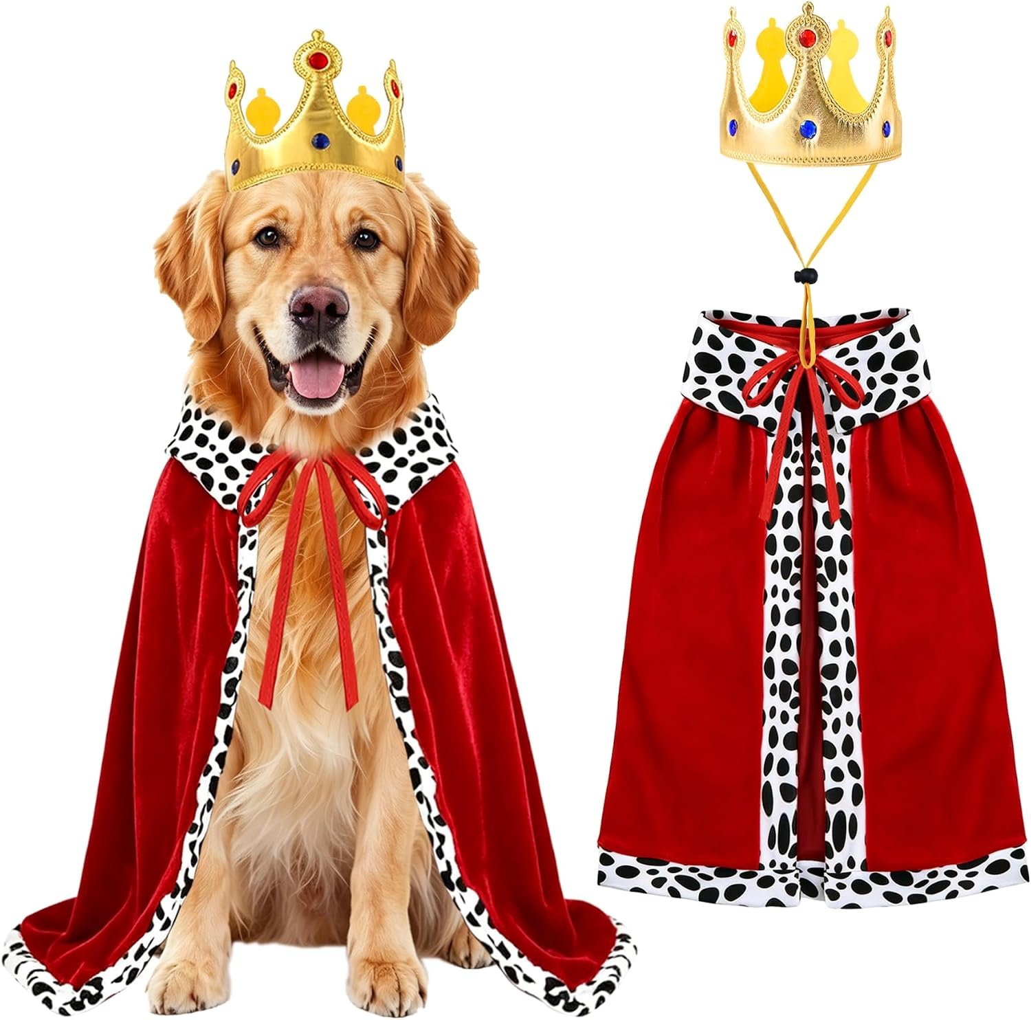 Dog Halloween Costumes Dog King Cos...