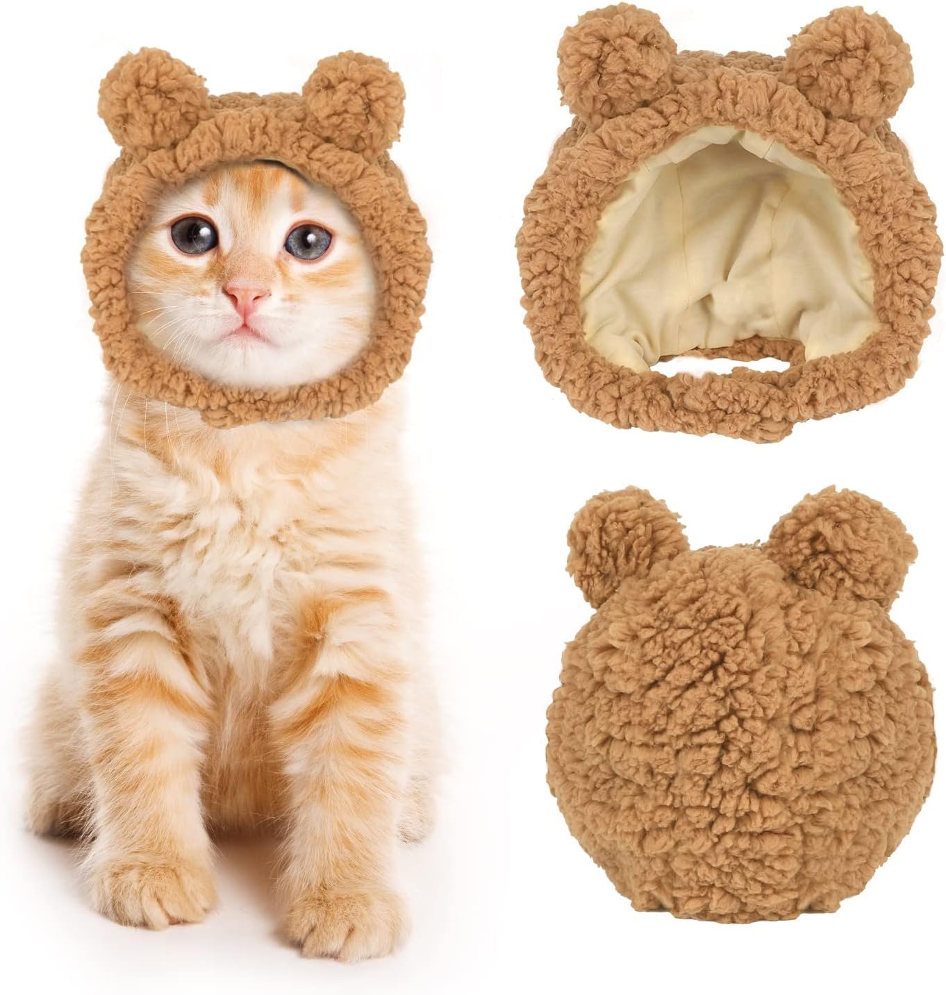 JOICEE Cute Cat Costume Warm Bear H...