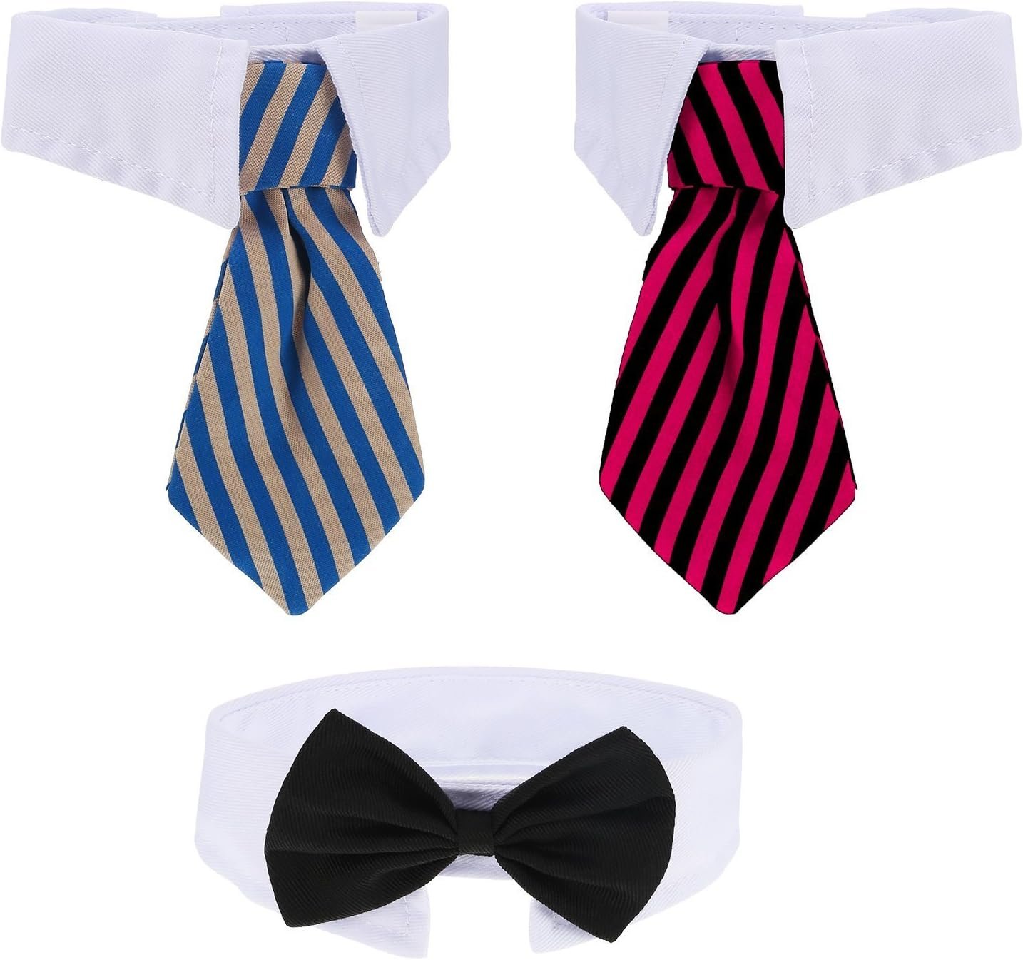 Shappy 3 Pcs Halloween Cat Tie Coll...