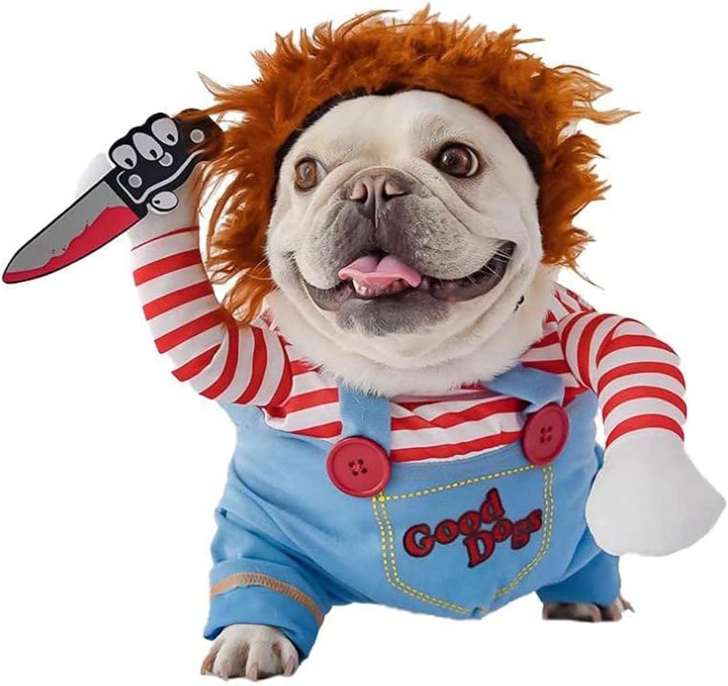 Pet Deadly Doll Dog Costume, Cospla...