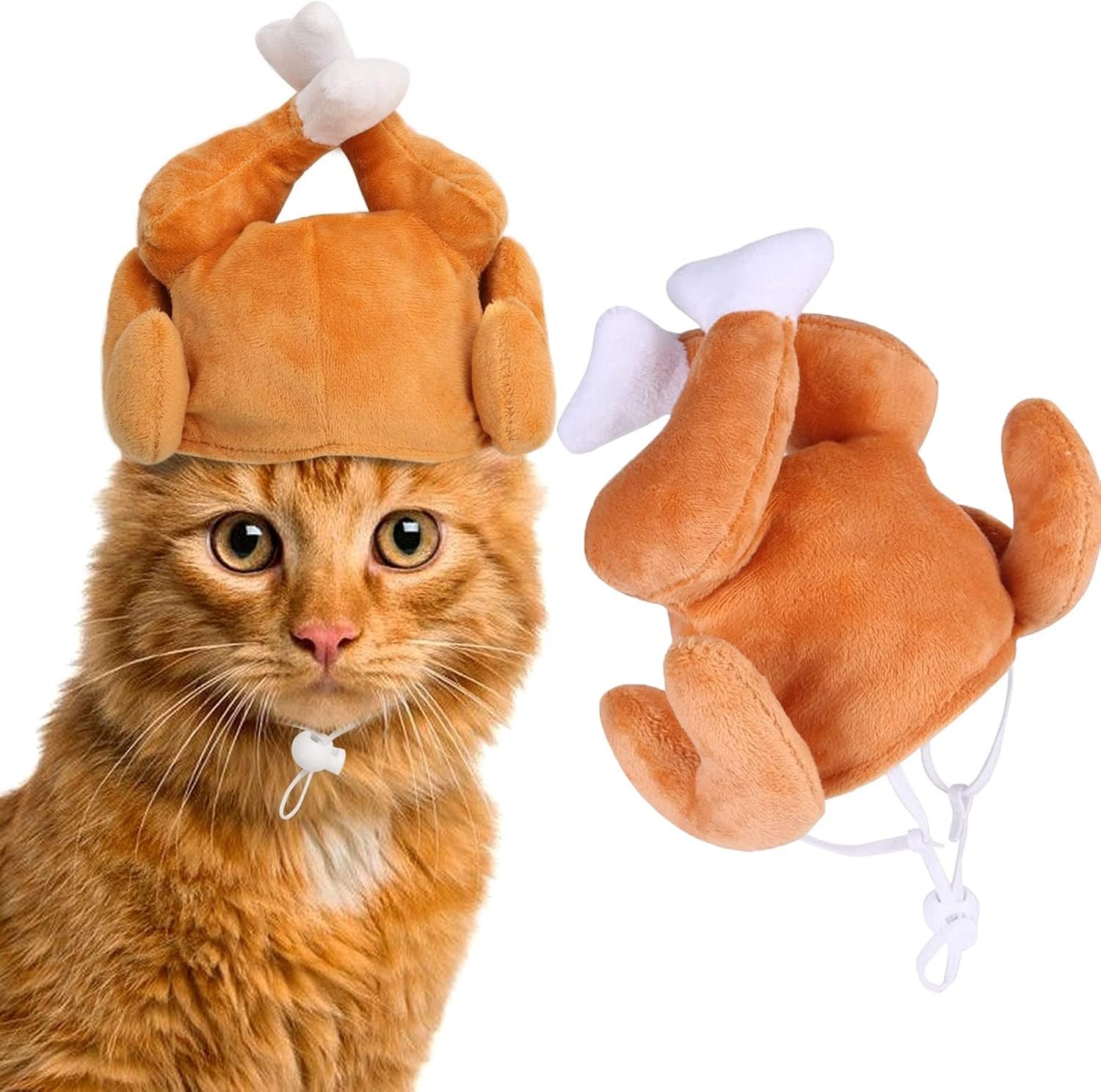 Thanksgiving Turkey Hats for Cat Ha...