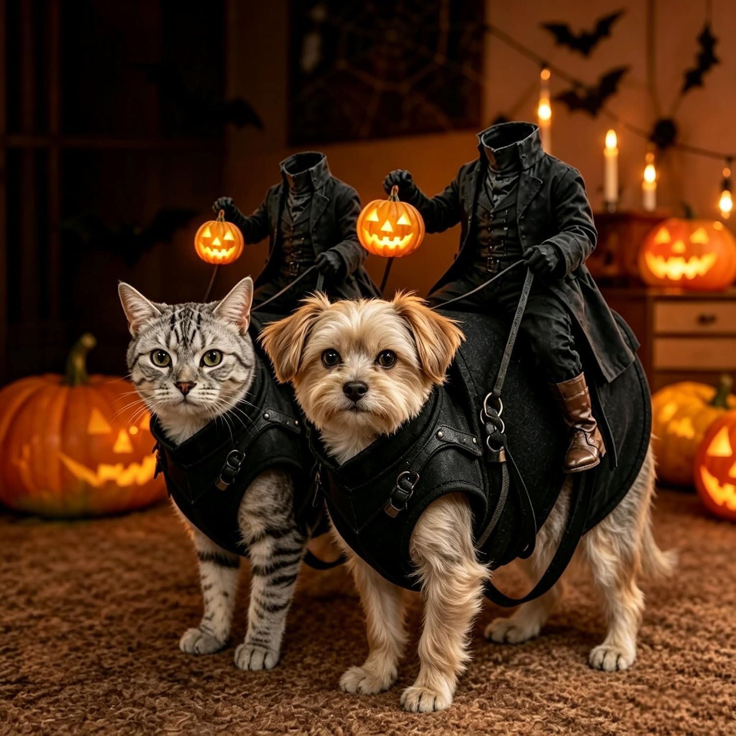 Headless Horseman Cat/Dog Costume-T...
